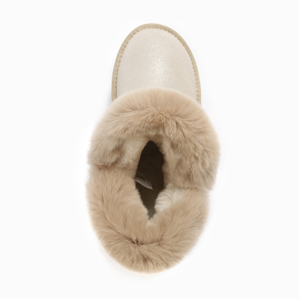 UGG CECILIA FLUFF BOOTS