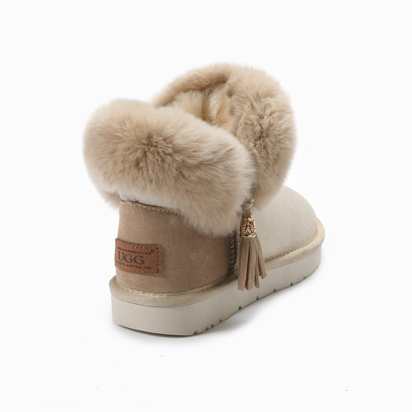 UGG CECILIA FLUFF BOOTS