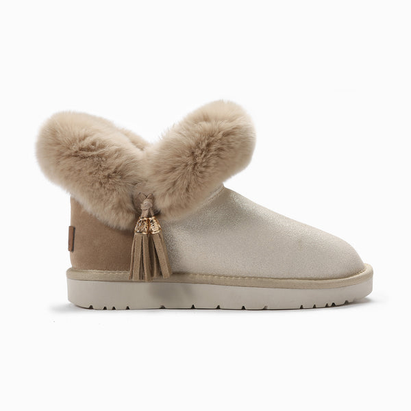 UGG CECILIA FLUFF BOOTS