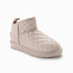 UGG FINLEY QUILTED MINI BOOTS