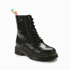 UGG ASPEN IRIDESCENT CRACKLE BOOTS