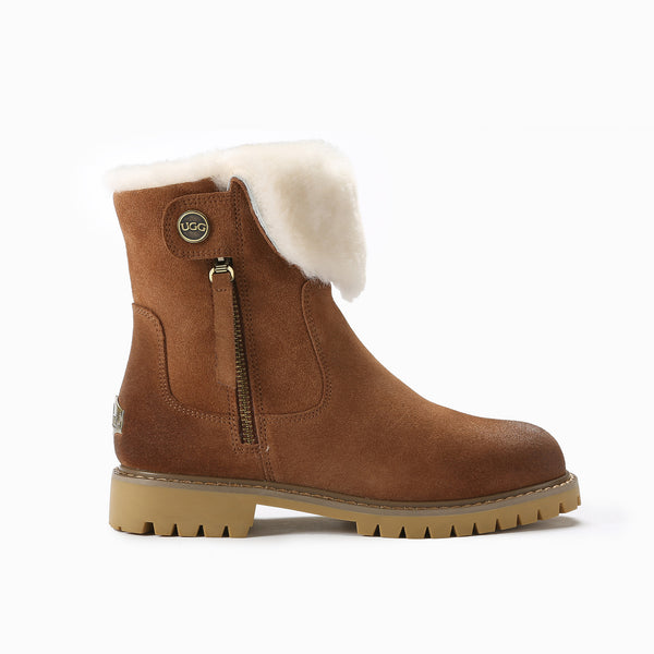 UGG FREYA FLUFF BOOTS
