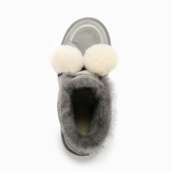 UGG PAISLEY POM POM BOOTS