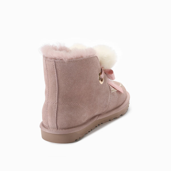 UGG PAISLEY POM POM BOOTS