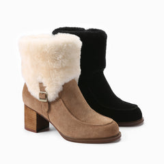 UGG PRESLEY PLATFORM ANKLE BOOTS