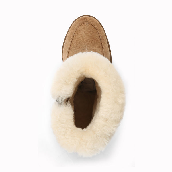 UGG PRESLEY PLATFORM ANKLE BOOTS
