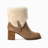 UGG PRESLEY PLATFORM ANKLE BOOTS