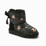 UGG KIDS VALERIE BAILEY BOW GLITTER BOOTS