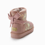 UGG KIDS VALERIE BAILEY BOW GLITTER BOOTS