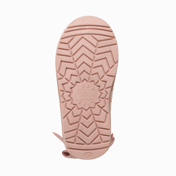 UGG KIDS VALERIE BAILEY BOW GLITTER BOOTS