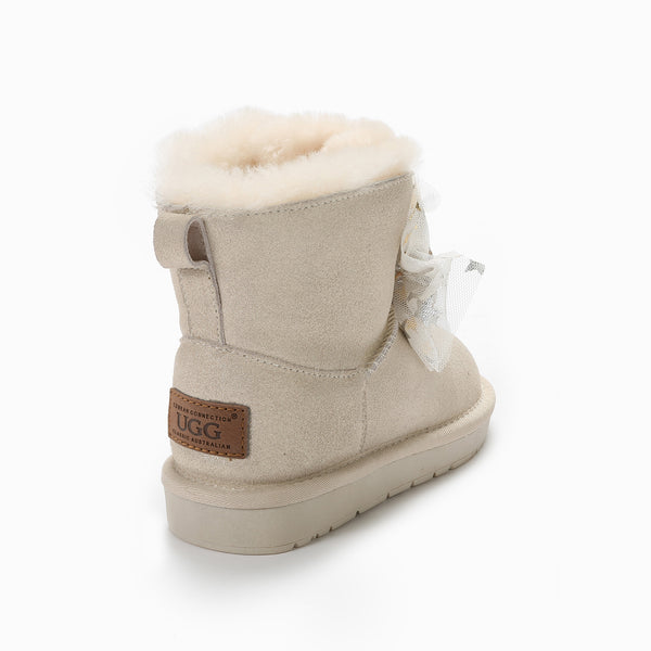 UGG KIDS BROOKE BLING BOW BOOTS