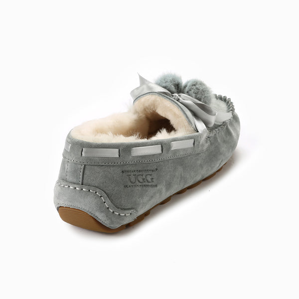 UGG NAOMI POM POM MOCCASIN