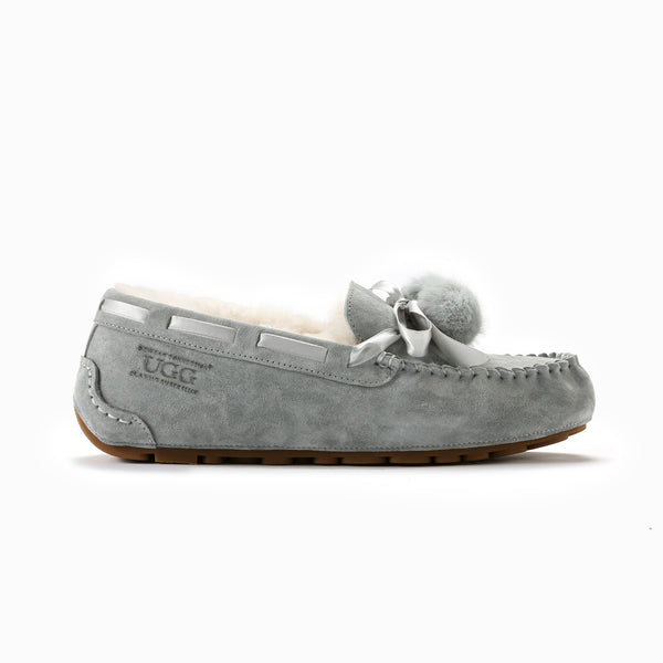 UGG NAOMI POM POM MOCCASIN