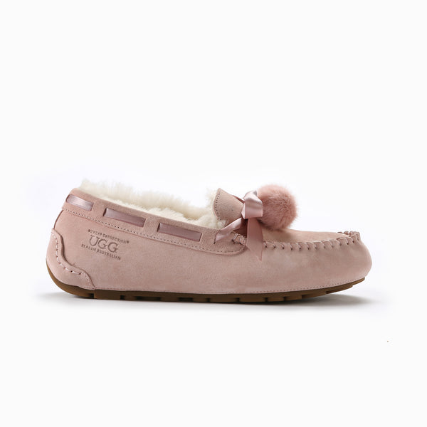 UGG NAOMI POM POM MOCCASIN