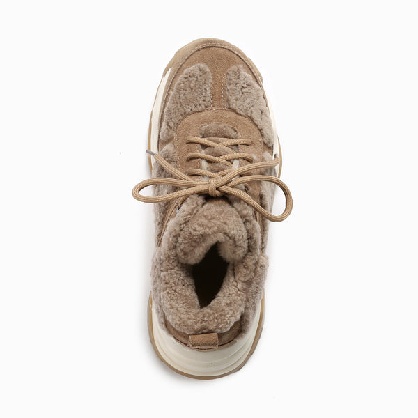 UGG LONDYN SHEARLING SNEAKERS