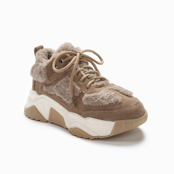 UGG LONDYN SHEARLING SNEAKERS