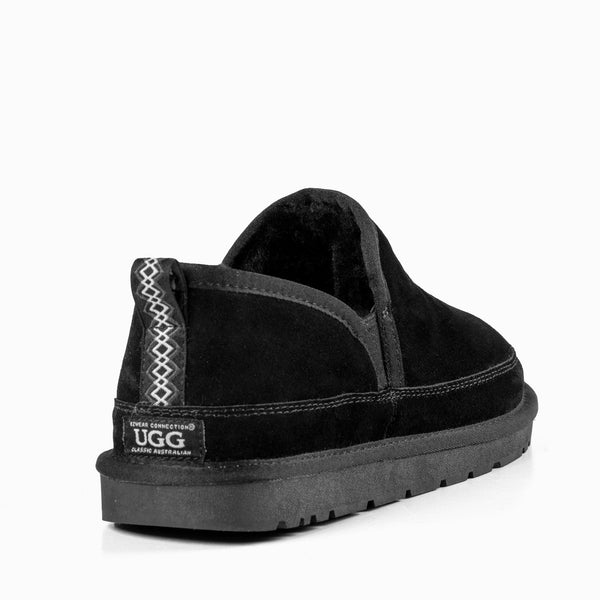 UGG PREMIUM SHEEPSKIN MENS ALDER SUEDE SLIPPER
