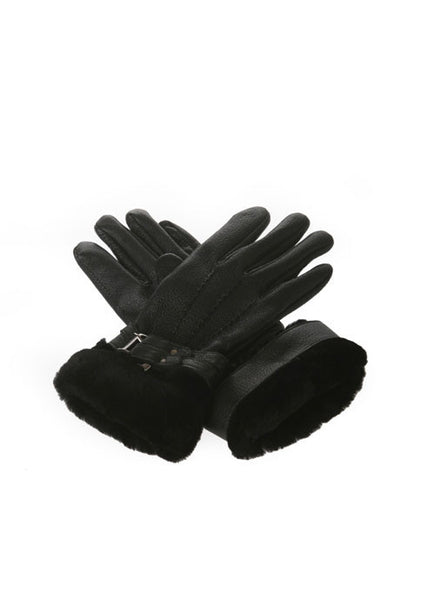 LAMB SKIN CUFF GLOVE